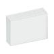 OmniMed 304095 Clear Acrylic Wall Mounted Horizontal Sign Holder, Large, 17" W x 11.75" H - Pack of Five