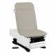 Model 3003-500-305WS FusionONE ProGlide Power Hi-Lo Manual Backrest Exam Table with Contoured Top, WheelBase System, Foot Control, Stirrups, Drawer Warmer, Pelvic Tilt & Electrical Receptacle - Warm Sand