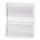 OmniMed 305327 Acrylic Top Dispensing Double Glove Box Dispenser