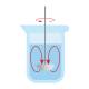 OHAUS Corporation 30586782 Turbo Propeller Stirrer Shaft for Achiever™ 5000 Overhead Stirrer - Axial Flow Pattern