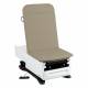 Model 3003-500-300CL FusionONE ProGlide Power Hi-Lo Manual Backrest Exam Table with WheelBase System, Foot Control, Stirrups, Drawer Warmer, Pelvic Tilt & Electrical Receptacle - Creamy Latte