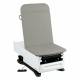 Model 3003-500-300SL FusionONE ProGlide Power Hi-Lo Manual Backrest Exam Table with WheelBase System, Foot Control, Stirrups, Drawer Warmer, Pelvic Tilt & Electrical Receptacle - Soft Linen
