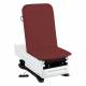 Model 3003-500-300FW FusionONE ProGlide Power Hi-Lo Manual Backrest Exam Table with WheelBase System, Foot Control, Stirrups, Drawer Warmer, Pelvic Tilt & Electrical Receptacle - Fine Wine