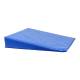 CanDo® 31-2000 Vinyl Covered Foam Wedge, 20" L x 22" W x 4" H, Royal Blue - Angle 1