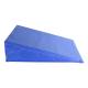CanDo® 31-2001 Vinyl Covered Foam Wedge, 20" L x 22" W x 6" H, Royal Blue - Angle 1
