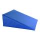 CanDo® 31-2002 Vinyl Covered Foam Wedge, 20" L x 22" W x 8" H, Royal Blue - Angle 1