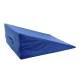 CanDo® 31-2005 Vinyl Covered Foam Wedge, 24" L x 28" W x 10" H, Royal Blue - Angle 2