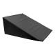 CanDo® 31-2006 Vinyl Covered Foam Wedge, 24" L x 28" W x 12" H, Black - Angle 1