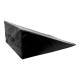 CanDo® 31-2006 Vinyl Covered Foam Wedge, 24" L x 28" W x 12" H, Black - Angle 2