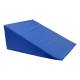 CanDo® 31-2006 Vinyl Covered Foam Wedge, 24" L x 28" W x 12" H, Royal Blue - Angle 1