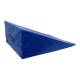 CanDo® 31-2006 Vinyl Covered Foam Wedge, 24" L x 28" W x 12" H, Royal Blue - Angle 2