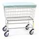 R&B Wire 332G Antimicrobial Cover Cap for H Wire Basket - Green (Laundry Cart is Sold Separately)