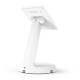 Compulocks 333W VESA Mast Counter Stand - White, Right Angle Back View