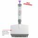 The removable manifold is fully autoclavable, UV-resistant, and can rotate 360 degrees, making pipetting more convenient.