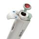 Globe Scientific 3364-20 Diamond™ PosiStop™ 8-Channel Pipettor with Adjustable Volume, 2-20 uL, Red Plunger - Close up View