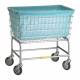R&B Wire 341LTB Nylon Liner for H Wire Basket - Light Blue (Laundry Cart is Sold Separately)