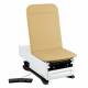 Model 3502-500-300LM FusionONE+ ProGlide Power Hi-Lo Power Backrest Exam Table with WheelBase System, Foot Control & Stirrups - Lemon Meringue