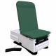 UMF Medical 3502 FusionONE+ Power Hi-Lo Power Backrest Exam Table with Foot Control & Stirrups - Deep Forest