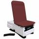 UMF Medical 3502 FusionONE+ Power Hi-Lo Power Backrest Exam Table with Foot Control & Stirrups - Fine Wine
