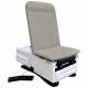 UMF Medical 3502 FusionONE+ Power Hi-Lo Power Backrest Exam Table with Foot Control & Stirrups - Smoky Cashmere