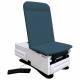 UMF Medical 3502 FusionONE+ Power Hi-Lo Power Backrest Exam Table with Foot Control & Stirrups - Twilight Blue