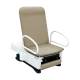 UMF Medical 3503CL-450-300-ACCESS FusionFREEDOM™ Exam Chair with Power Back, OneTouch WheelBase® System, Drawer Warmer, and Electrical Outlet - Creamy Latte (Please Note: The Image Shown May Include Accessories That Do Not Come with the Standard Model)