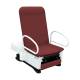 UMF Medical 3503FW-450-300-ACCESS FusionFREEDOM™ Exam Chair with Power Back, OneTouch WheelBase® System, Drawer Warmer, and Electrical Outlet - Fine Wine (Please Note: The Image Shown May Include Accessories That Do Not Come with the Standard Model)