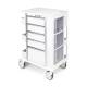 OmniMed 351004 Phlebotomy Cart with 5 Drawers and E-Lock