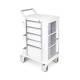 OmniMed 351009 Ergo Phlebotomy Cart with 5 Drawers and Key Lock