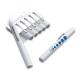 ADC ADLITE™ 351 Disposable Medical Penlight, White (Without Pupil Gauge Pack of 6 and With Pupil Gauge)
