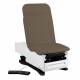 Model 3503-500-305CT FusionONE+ ProGlide Power Hi-Lo Power Backrest Exam Table with Contoured Top, WheelBase System, Foot Control, Stirrups, Drawer Warmer, Pelvic Tilt & Electrical Receptacle - Chocolate Truffle