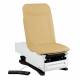 Model 3503-500-305LM FusionONE+ ProGlide Power Hi-Lo Power Backrest Exam Table with Contoured Top, WheelBase System, Foot Control, Stirrups, Drawer Warmer, Pelvic Tilt & Electrical Receptacle - Lemon Meringue