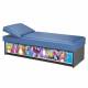 Clinton 3770-16-C Crazy Cats Kid Couch with Sliding Doors & Adjustable Pillow Wedge Headrest
