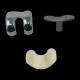 Bone Models™ 390301 Bone Shade Knee Model with Generic Implant, Implant Parts