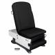 Model 4070-650-100 Power100 Power Exam Table with Power Hi-Low, Manual Back, and Foot Control - Classic Black