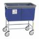 R&B Wire 464SOB/NVY Elevated Vinyl Basket Truck with Bumper, 4 Bushel - Navy