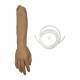 Training Bridge 500-3200 Advanced IV Arm Kit, Male - Light Skin Tone (Replacement Skin and Tubing)