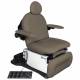 UMF Medical 5016-650-200 Power5016p Podiatry/Wound Care Procedure Chair with Programmable Hand and Foot Controls - Chocolate Truffle