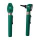 ADC 5110NGR Diagnostix™ 2.5V Dual-Handle Pocket Diagnostic Set with Xenon Lamp, Hard Case - Green, Otoscope and Ophthalmoscope