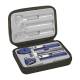 ADC 5110NLRB Diagnostix™ 2.5V Dual-Handle Pocket Diagnostic Set with LED Lamp, Hard Case - Royal Blue