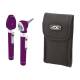 ADC 5110NSV Diagnostix™ 2.5V Dual-Handle Pocket Diagnostic Set with Xenon Lamp, Soft Case - Purple