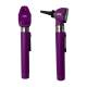 ADC 5110NV Diagnostix™ 2.5V Dual-Handle Pocket Diagnostic Set with Xenon Lamp, Hard Case - Purple, Otoscope and Ophthalmoscope