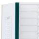 Globe Scientific 513025G 20-Place Cardboard Microscope Slide Mailer, Green - Zoomed in