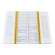 Globe Scientific 513025Y 20-Place Cardboard Microscope Slide Mailer, Yellow - with Slides (Microscope Slides are Sold Separately)