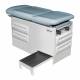Model 5240-145 Manual Exam Table with Side Step and Four Storage Drawers - Blue Skies