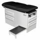 Model 5240-145 Manual Exam Table with Side Step and Four Storage Drawers - Classic Black