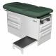 Model 5240-145 Manual Exam Table with Side Step and Four Storage Drawers - Deep Forest