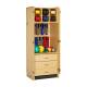 Clinton 5240 Tall PT Cabinet with 3 Drawers and Door - Opened Door (Physical Activity Aids are Not Included)