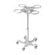 Bemis Health Care 533910 Four-Canister Hi-Low Stand for 1200CC, 2000CC, and 3000CC Suction Canister