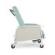 Lumex® 574G857 Three Position Recliner, Jade - Upright Position